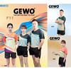 GEWO捷沃F11繁星乒乓球短袖运动球服男女儿童款专业比赛透气