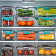 抽真空保鲜盒冰箱蔬菜水果收纳盒食品级冷藏密封厨房储物盒食品箱