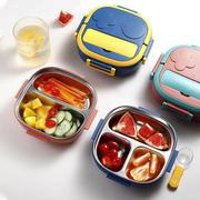 日式水果便当盒食品级小学生，外出携带春游野餐，儿童分格食物保鲜盒