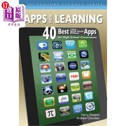 海外直订Apps for Learning 40 Best Ipad/iPod Touch/iPhone Apps for High School Classroom 学习应用：40款适合高中教室