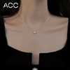 acc相思豆项链女款2024999纯银，轻奢小众设计锁骨链高级感颈链