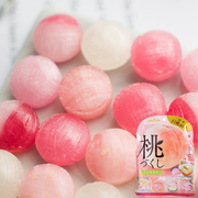 日本进口零食扇雀饴玫瑰葡萄白桃草莓糖水果糖星星糖硬糖婚礼喜糖