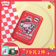 肉肉酱原创爆米花宝宝苹果magsafe磁吸卡包适用iPhone背贴卡套女