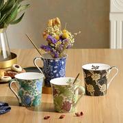 马克杯骨瓷质个性创意海葵，蒲公英水杯家用下午茶文艺咖啡杯子