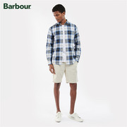 Barbour Sunloch男士早春夏季纯棉经典格纹衬衫
