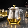 304不锈钢胆耐热玻璃，泡茶壶花茶壶玻璃，茶杯过滤茶具套装大容量