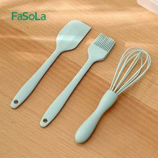 FaSoLa烧烤硅胶油刷厨房专用烘培工具油刷套装食品级宝宝辅食工具