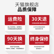 毛巾架免打孔卫生间厕所置物架浴室挂件三层浴巾架不锈钢304双层