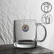 弓箭透明钢化玻璃，把杯家用耐热牛奶，杯耐高温泡茶杯水杯