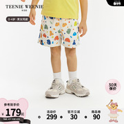 TeenieWeenie Kids小熊童装24年夏男女宝宝亲肤百搭可爱短裤