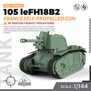 *ssmodel144664v1.511443d打印法国105lefh18b2自行火炮