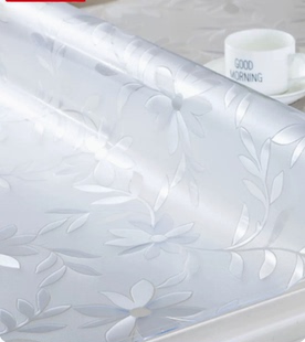 透明餐桌垫pvc软玻璃桌布，防水防烫防油免洗塑料茶几垫桌面保护膜