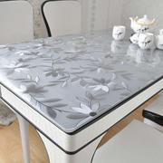 餐桌垫隔热垫吃饭耐热饭桌四方防烫长方形防卓面透明胶家用台面垫