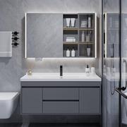 现代简约陶瓷一体盆浴室柜，组合卫生间台盆柜卫浴，洗漱台洗手洗脸盆