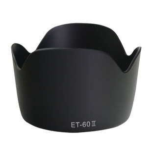 适用于佳能55-250 EF75-300III镜头 遮光罩 佳能ET60II遮阳罩