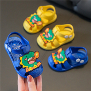 儿童包头凉鞋宝宝1-2-3岁女童软底，防滑可爱卡通男童婴儿学步鞋夏