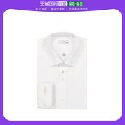 韩国直邮S.T.Dupont 衬衫 LOTTE 白色 300纱 D商标 铆钉 装饰