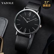 yazole506外贸简约男士，手表学生情侣，防水潮流运动手表watches