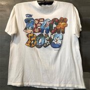 The Beach Boys沙滩男孩乐队短袖街头摇滚vintage潮流字母男女T恤