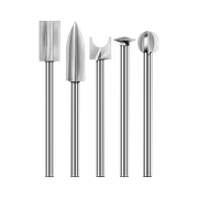 木工铣雕刻篆刻根，木雕工具套装石钻头，电动打磨机电磨配件