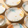 碗盘子菜盘家用时尚一套ins风2023碟餐具，套装日式菜碟子陶瓷