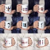 足球球星梅西C罗马克杯 球迷礼物卡通陶瓷大容量牛奶咖啡茶杯水杯