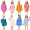 芭娃娃衣服比30cm娃娃毛衣外套针织大衣上衣，羊毛衫悠闲网红高领