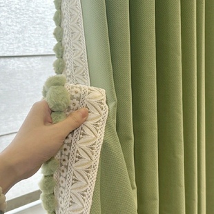 窗帘花边毛毛球绣花蕾丝，水溶法式浪漫家纺，宽边装饰辅料