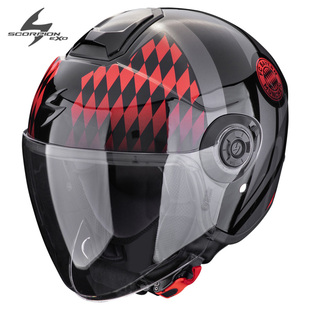 Scorpion蝎子Exo-City II半盔拜仁慕尼黑联名限量款通勤骑行头盔