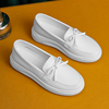 护士鞋女厚底软底透气夏天防滑蝴蝶结医护人员专用白色单鞋子