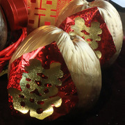 香港澳门结婚用品有水老椰子传统习俗广东风俗男女家过大礼果篮子