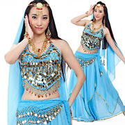肚皮舞练习服套装印度舞，服装性感舞蹈演出服，成人印度服装女民族风