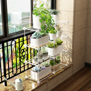 阳台花架子室内多层收纳客厅家用置物架，多肉绿萝花，盆架装饰植物架
