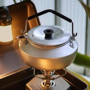瑞典Trangia烧水壶 超轻铝茶壶户外野营咖啡壶泡茶野外便携煮水壶