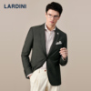lardini拉帝尼意大利进口纯羊毛商务，单西服(单西服)男职业正装西装外套