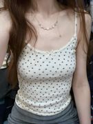 Brandy Girl bm风碎花小吊带背心女内搭夏季外穿修身短款上衣