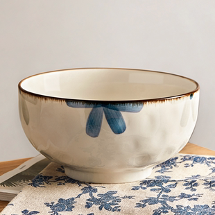 陶瓷汤碗家用2023大碗个人专用汤面，碗高级感面条碗大号泡面碗