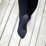 2件加厚加绒900D白色黑色连裤袜天鹅绒内层加绒冬季保暖裤袜