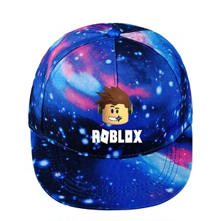 roblox帽子星空帽子游戏周边应援韩版平沿棒球帽男女遮阳鸭舌帽