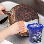 不锈钢清洁膏洗锅底黑垢，清洁剂除垢除锈神器强力去污万能家用