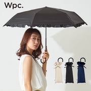 日本wpc雨伞荷叶边超轻便携遮阳古典褶边复古伞女防晒涂层太阳伞