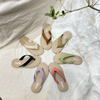 韩国童鞋2023女童夏季韩版糖果色，人字拖儿童夹脚拖鞋沙滩鞋潮