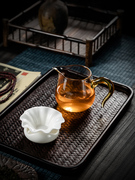 玻璃公道杯耐高温分茶器，茶海功夫玻璃茶具配件