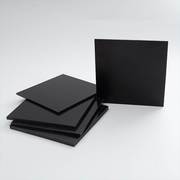 黑色PP塑料板材环保养殖龟箱用硬胶板防腐无毒垫板深灰色隔板加工