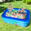 婴儿童充气游泳池家用加厚宝宝水池大人小孩洗澡桶婴幼儿海洋球池