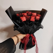 9朵川崎玫瑰折纸花束材料包/手工玫瑰花束diy材料包自制/折纸花束