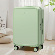 高颜值宽拉杆行李箱pc大容量铝框拉杆箱20寸登机箱万向轮旅行