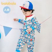哆啦A梦IP巴拉巴拉婴儿外出服新生儿衣服连体衣爬服