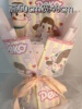 母亲节生日儿童礼物创意半成品花壳免包装DIY花束零食花束神器