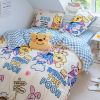 维尼之家丨迪士尼正版授权儿童卡通被套，纯棉单件床单床笠床品定制